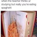 Never forgetti mom's spaghetti