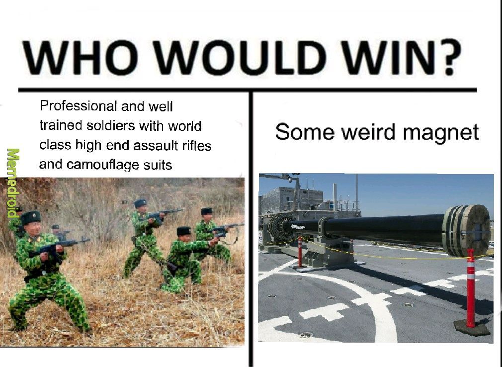 Railgun Meme by Jumpman23 ) Memedroid