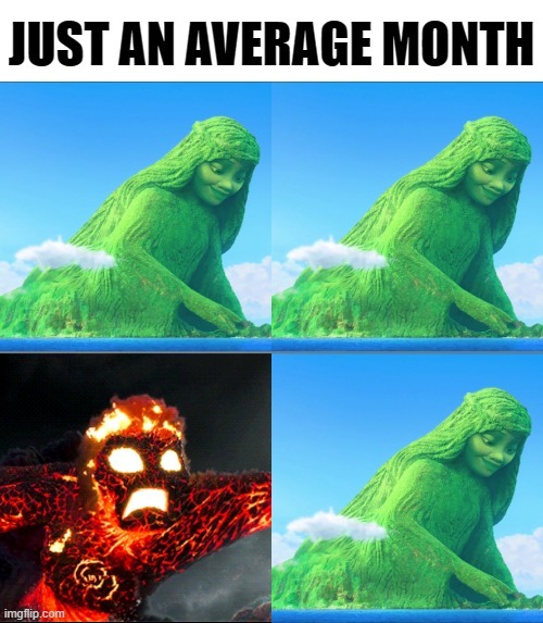 Average Month - meme