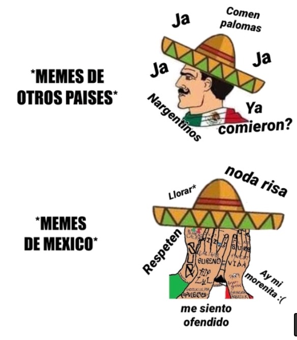 Mexicanos resumidos - meme