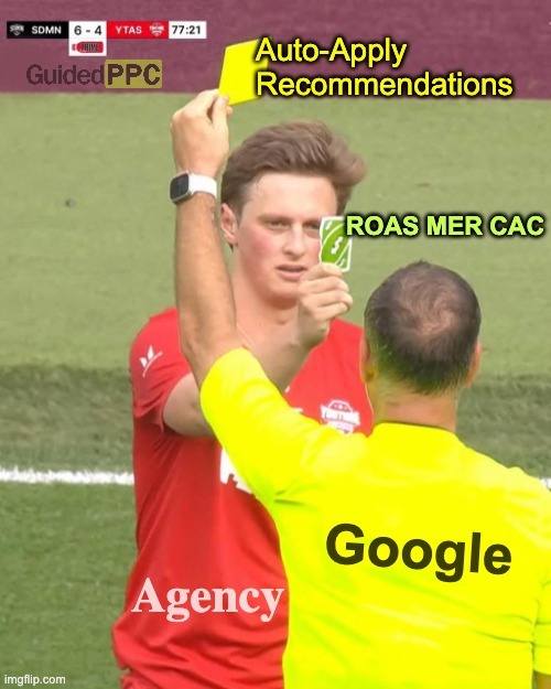 Google Vs Google Ads Agency - meme