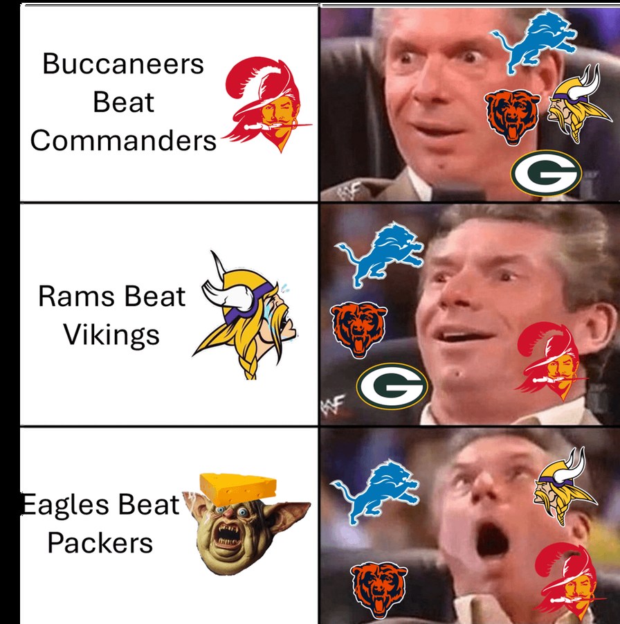bucs vs commanders meme