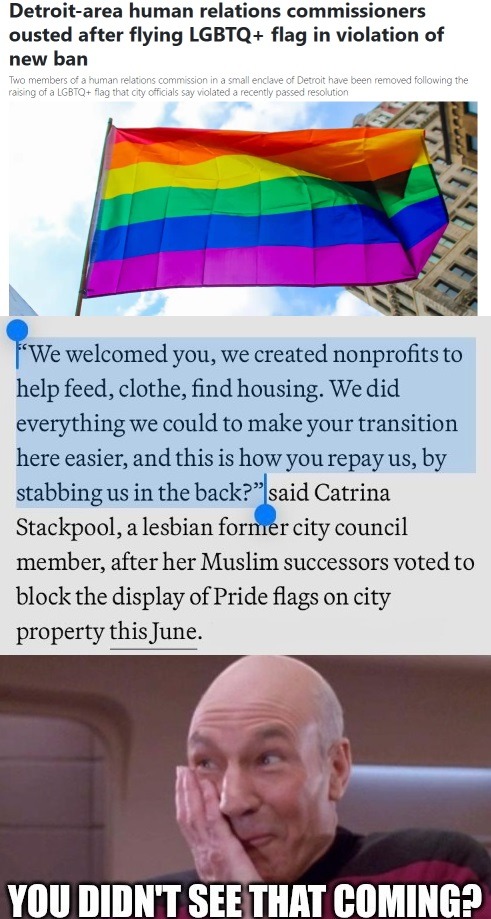 Quit crying and put on your burqa, you voted for it! - meme