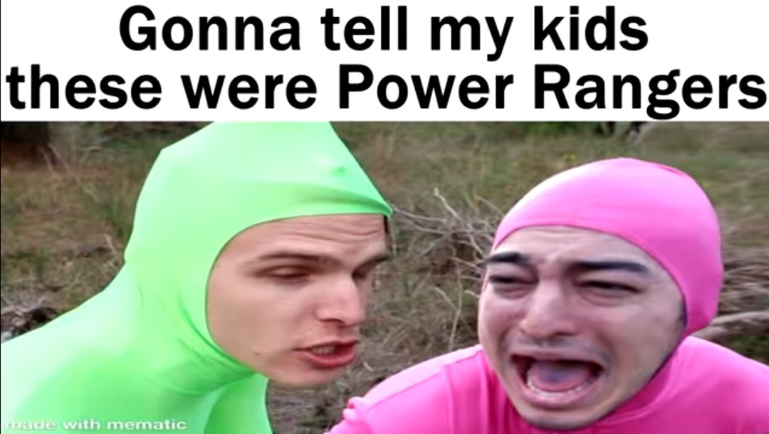 Power rangers - meme