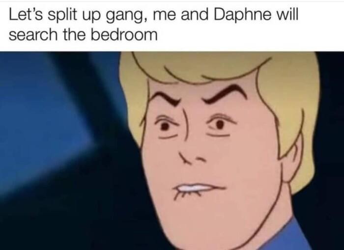 Zoinks scoob, whats making that sound - meme