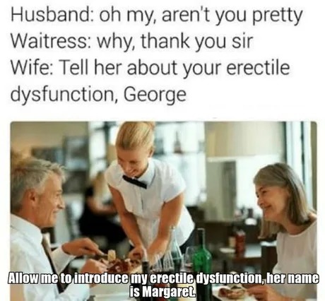 when you're not good in your marriage - meme