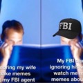 funny dark humor FBI meme