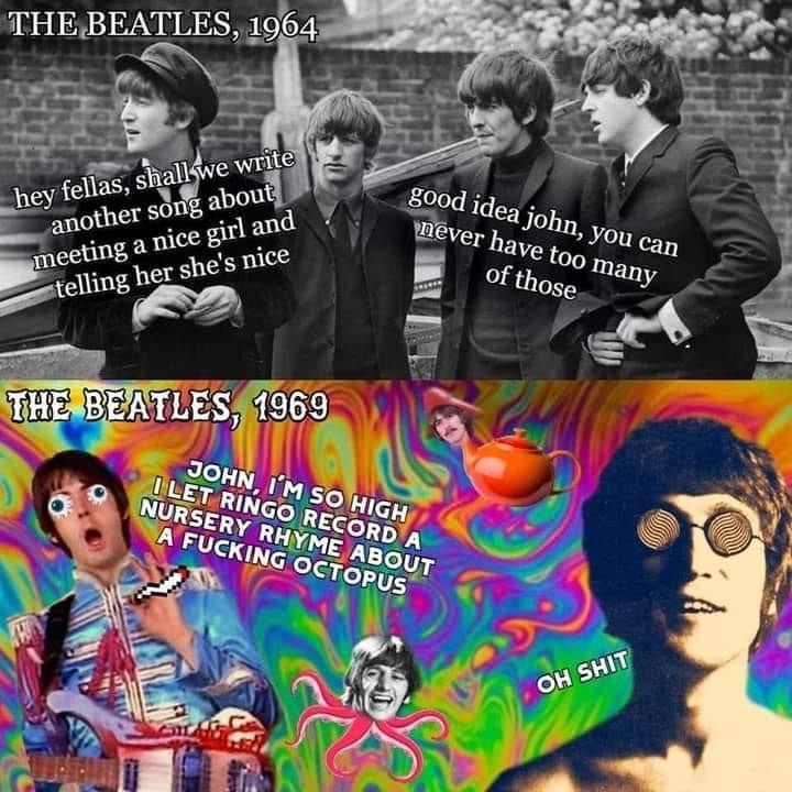 Beatles - meme