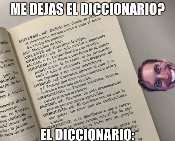 Diccionario - meme