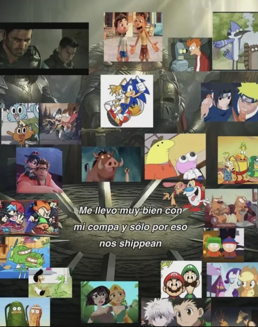 Las fujoshies arruinan todo - meme