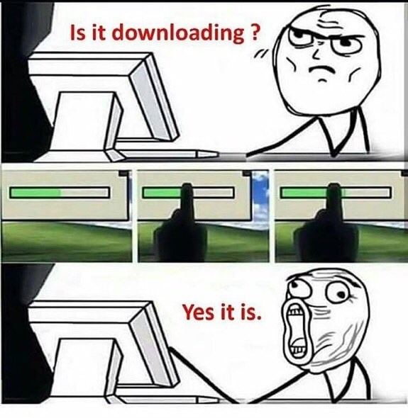 Downloading - meme