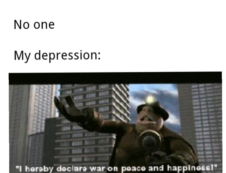 Depression - meme