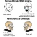 Marihuana vs tabaco