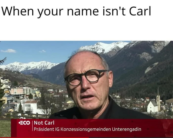 Not Carl - meme