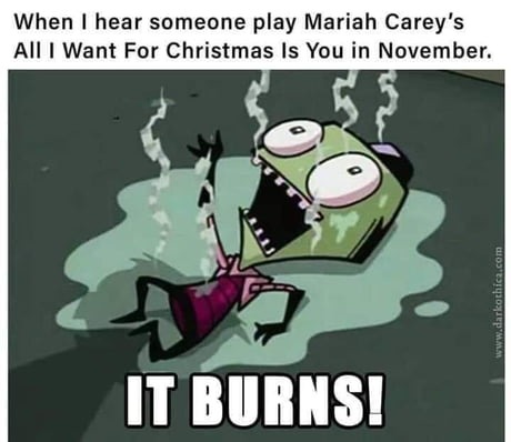 Cursed Mariah Carey meme