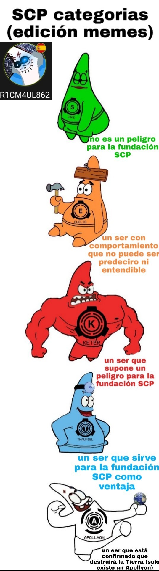 Meme de SCP y información