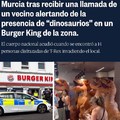 Presencia de dinosaurios en un pueblo de Murcia