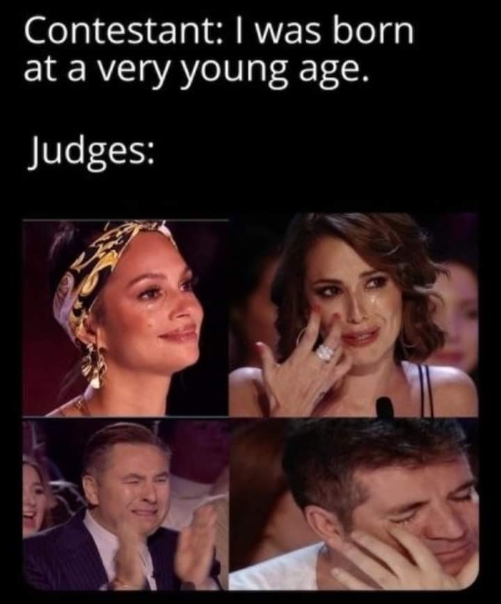 Every talent show - meme