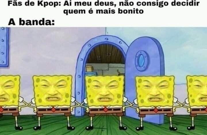 Fãs de kpop - meme