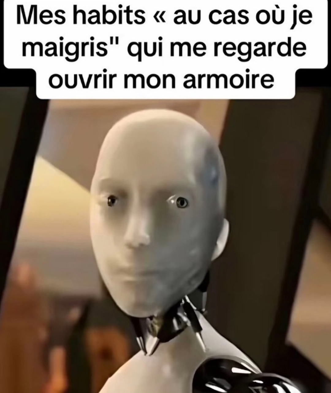 Mes fringues 'au cas où je maigris' qui me jugent - meme