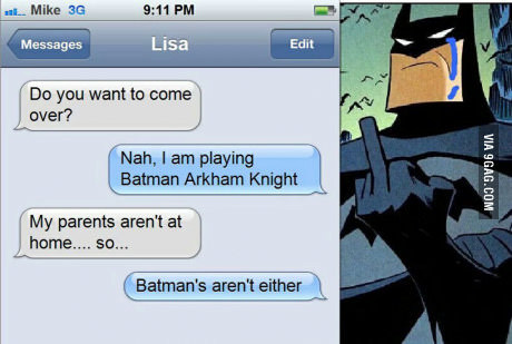 Sorry batman... - meme