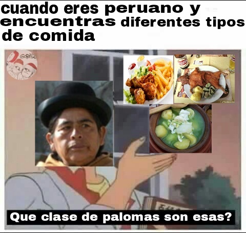 En Perú comen cuy - meme