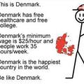 Wanna be happy.. don't move to Denmark