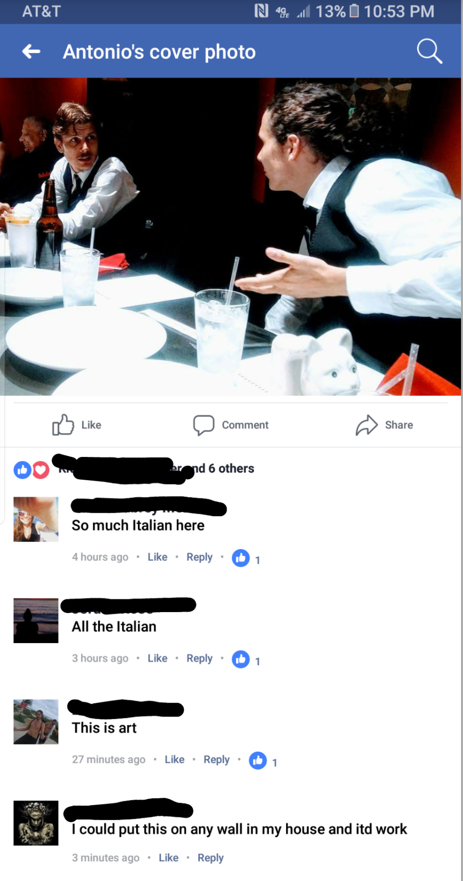 All the Italian - meme