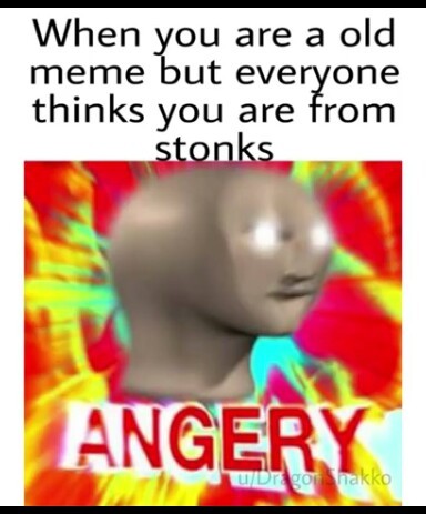 Angry stonks - meme