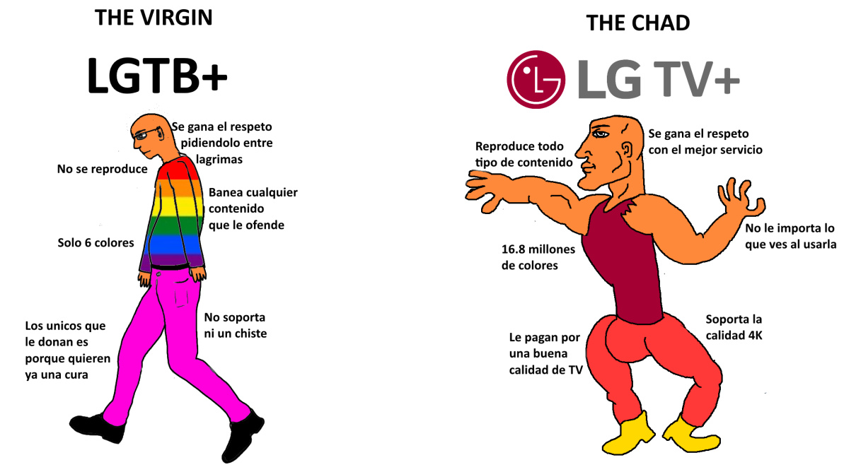 LGTB VS LGTV - meme