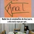 Pobre Ana Laura 