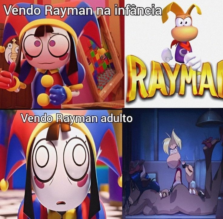 Traumatizando um fã de Rayman - meme