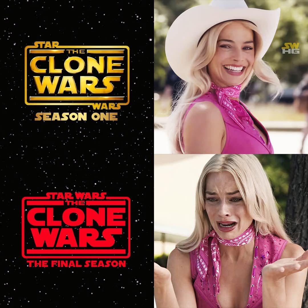 Clone Wars Season One? Nah, this is the real final season - meme