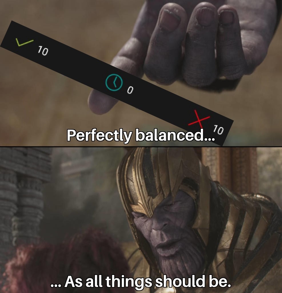 Equilíbrio - meme