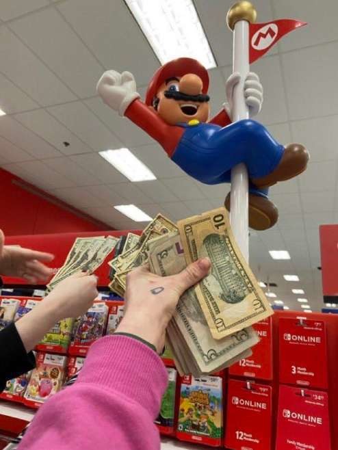 Mario xd - meme