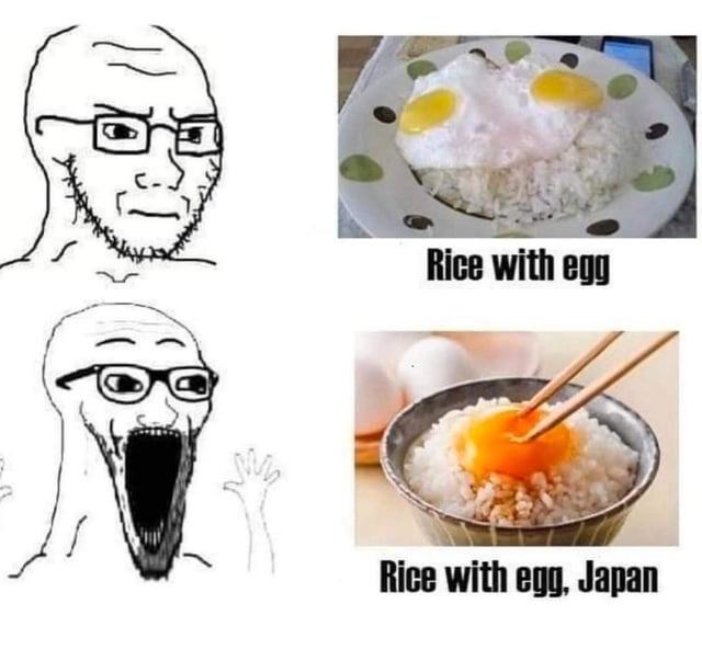 Comida japonesa - meme