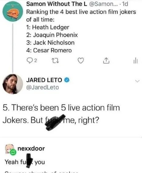 Only 4 jokers - meme