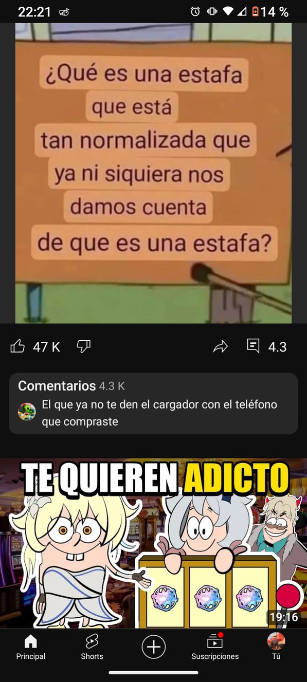 Fué casualidad lo del video pero es interesante - meme