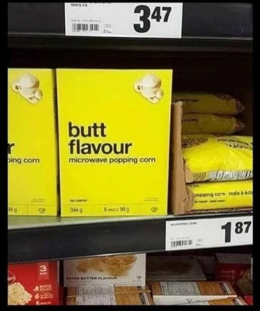 They finally got my flavour in. - meme