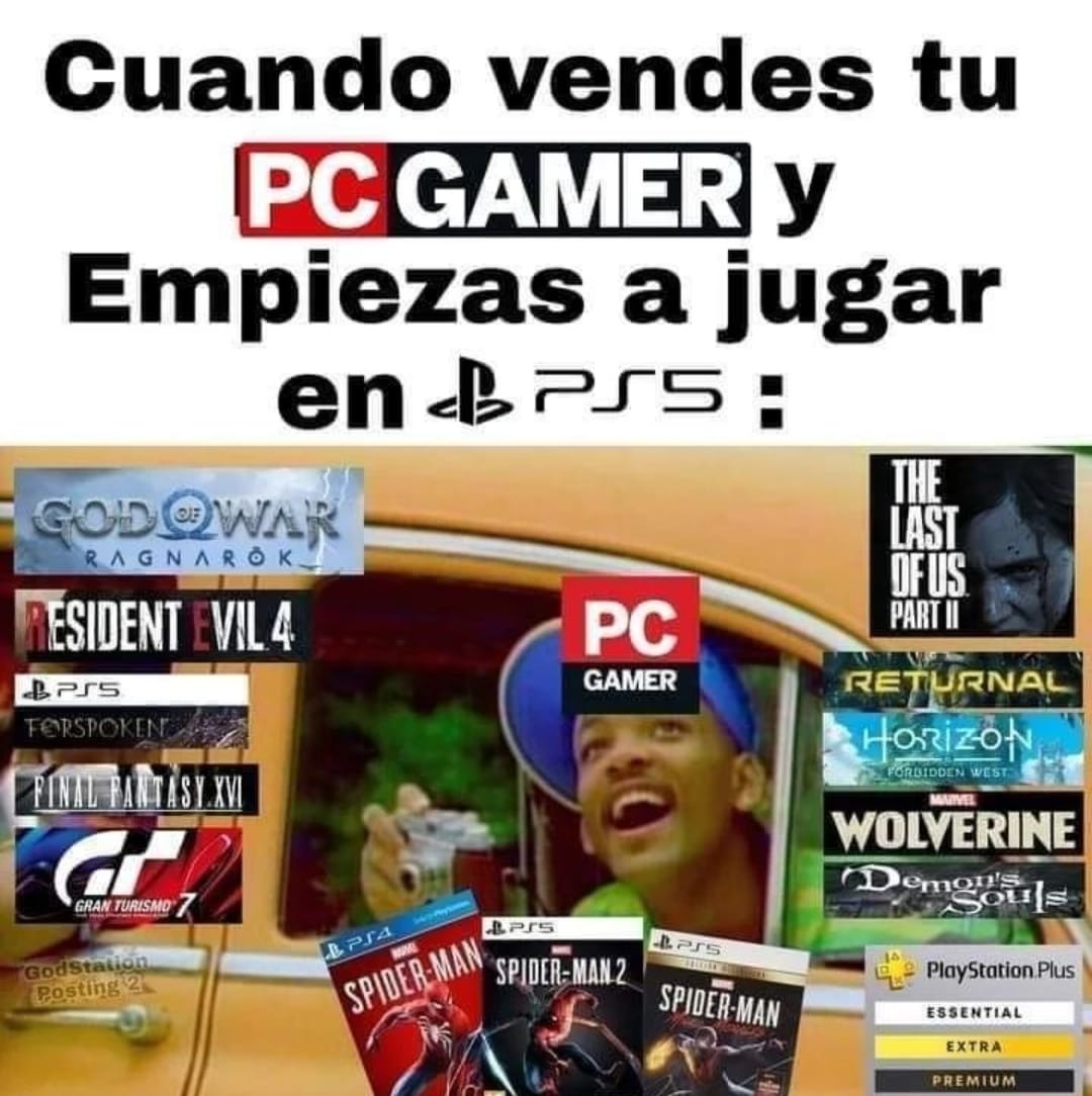 Meme de la PS5