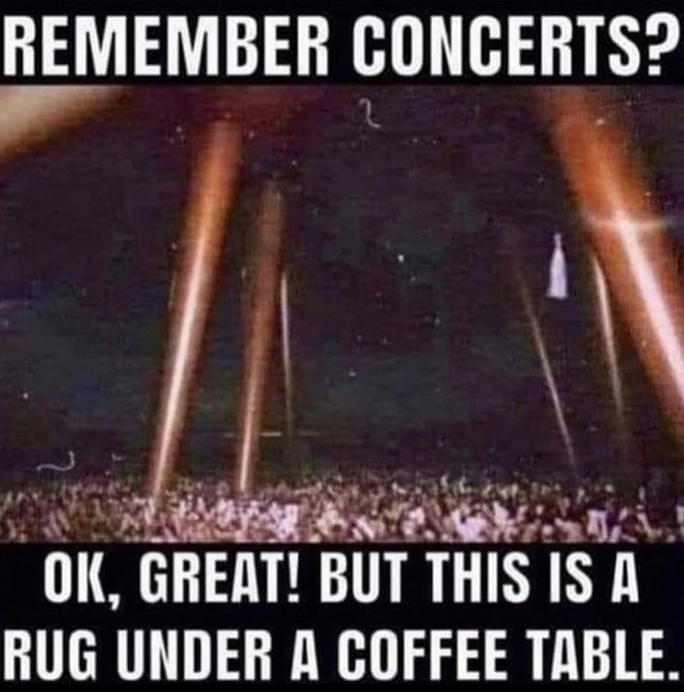 concert or coffee table - meme