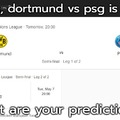 tell me your predictions
