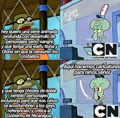 Most cartoon reviewers/critics be laik: - meme