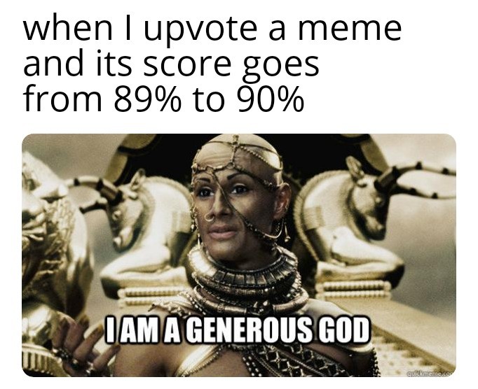 Kneel before me - meme