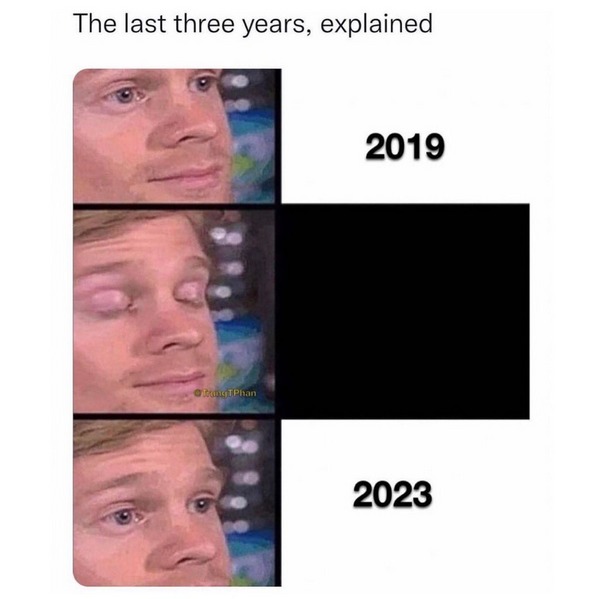 I don’t even remember 2022 happening at all - meme