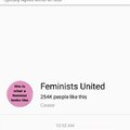 Fuck off feminists