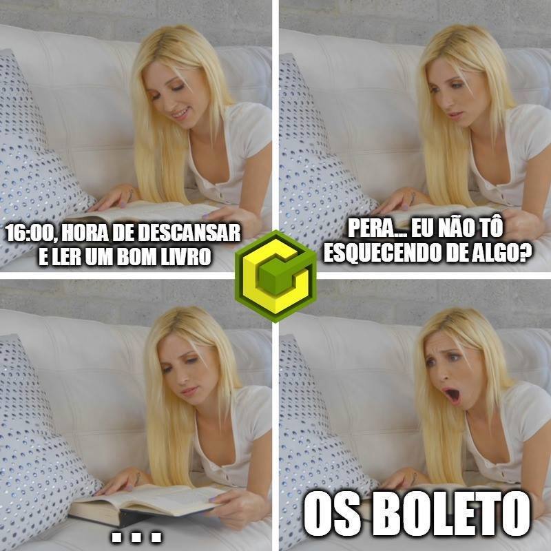 Os boletos (͡° ͜ʖ ͡°) - meme