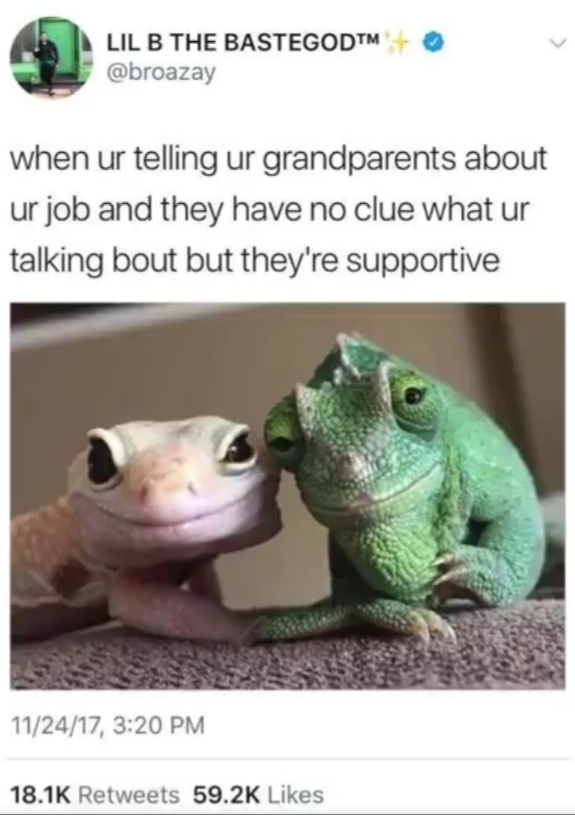 I love my grandparents. It's been a while - meme