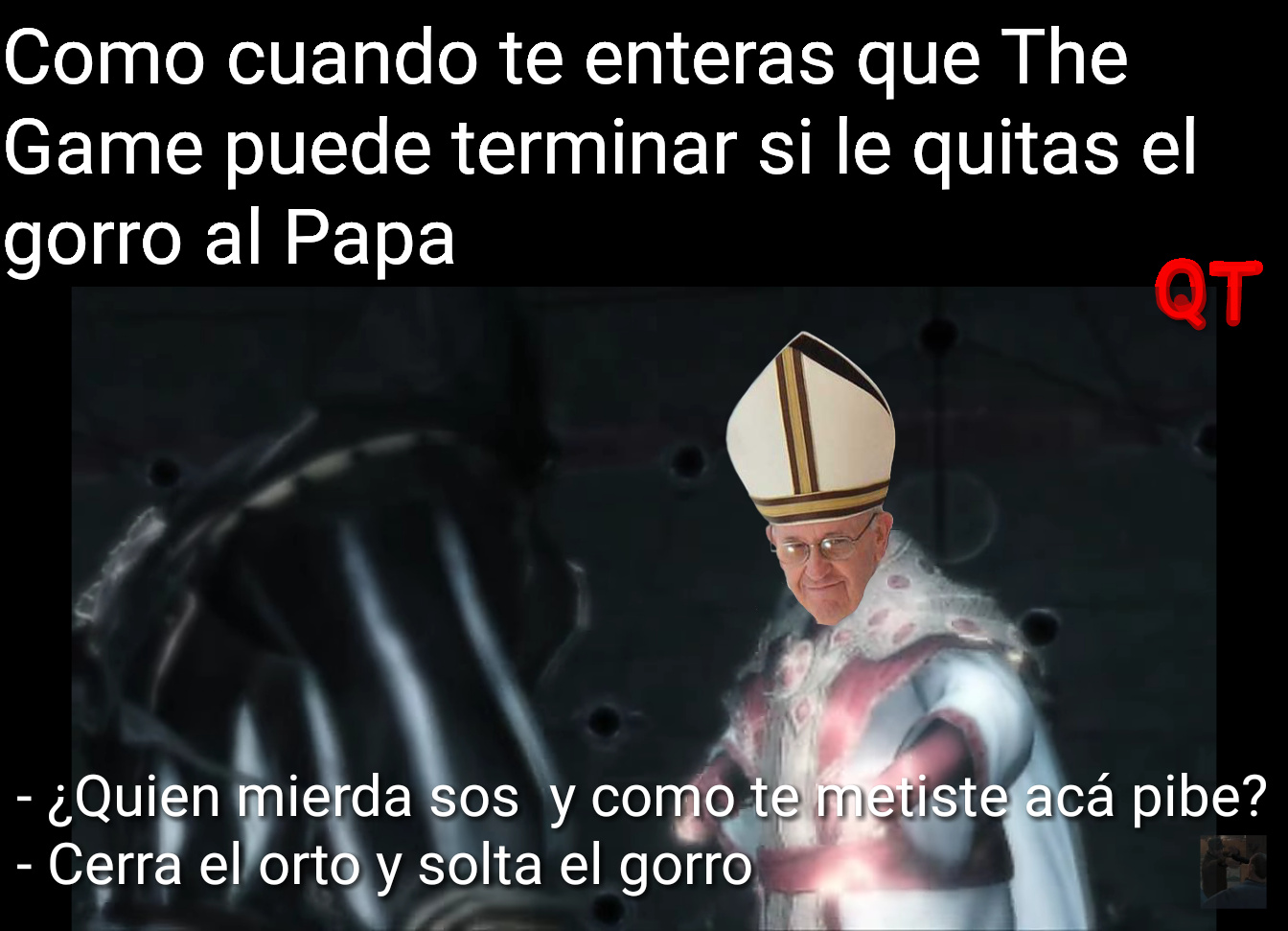 Al vaticano, suban al mememovil