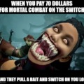 Mortal Kombat 1 on the Switch